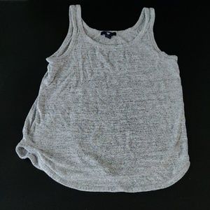 Gap softspun gray marled tank top